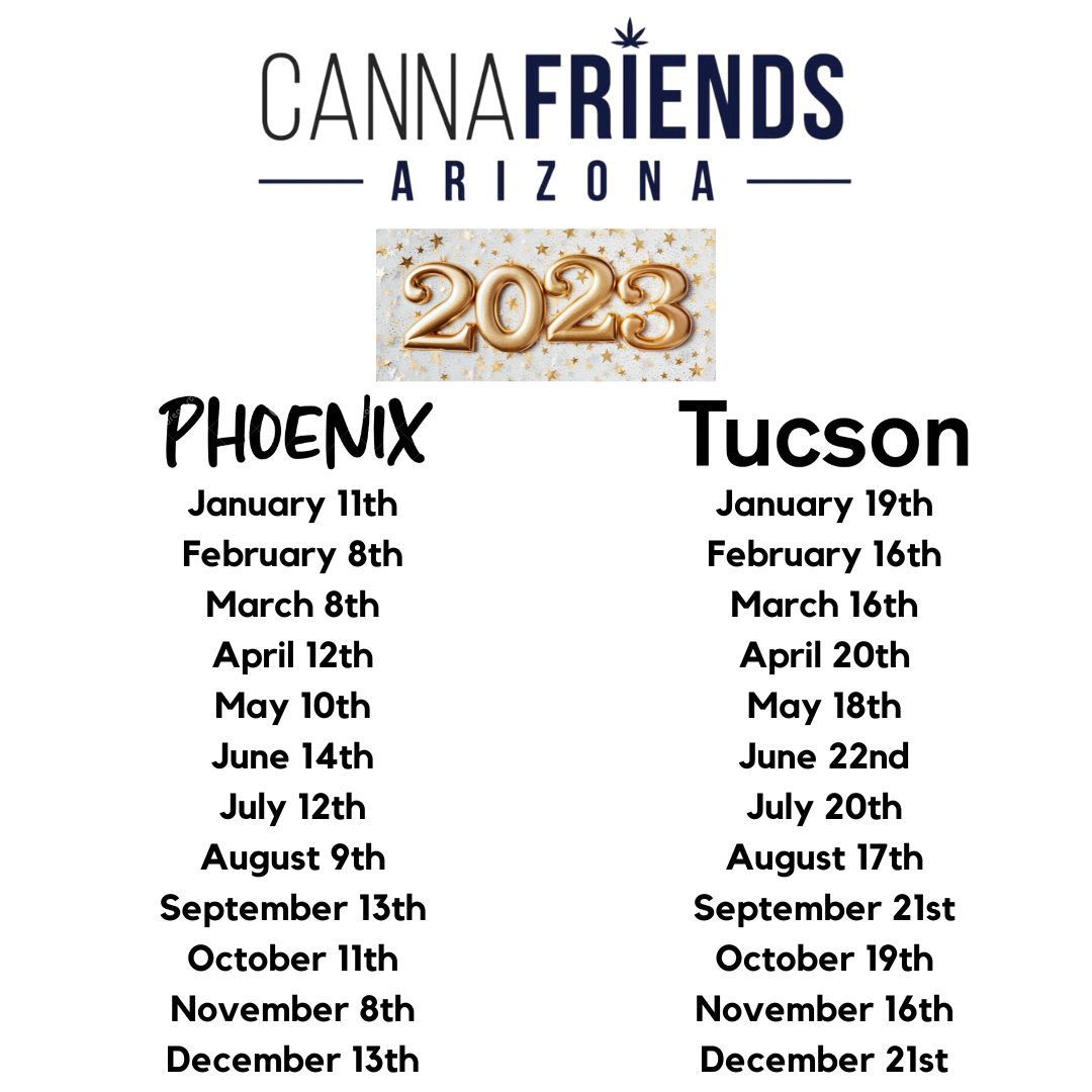 Cannafriends calendar